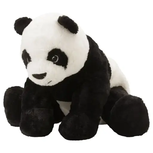 [SKU10001] White/Black Panda 30 cm Premium Soft Toy