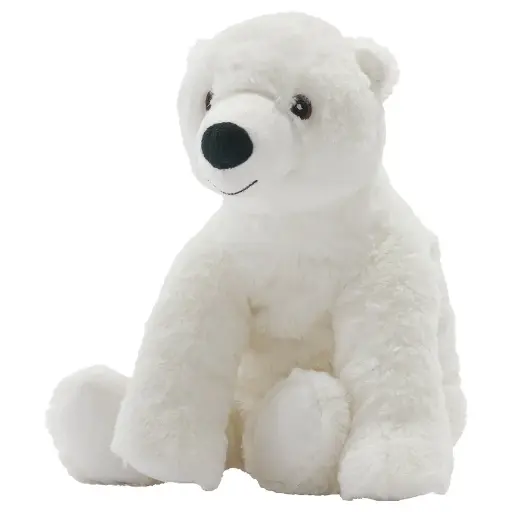 [SKU10005] Off White Polar Bear Cub 32 cm Premium Soft Toy