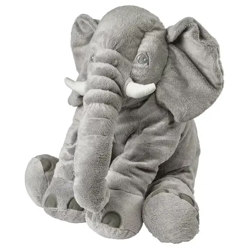 [SKU10007] Grey Elephant Premium Soft Toy